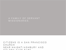 Tablet Screenshot of citizenssf.com